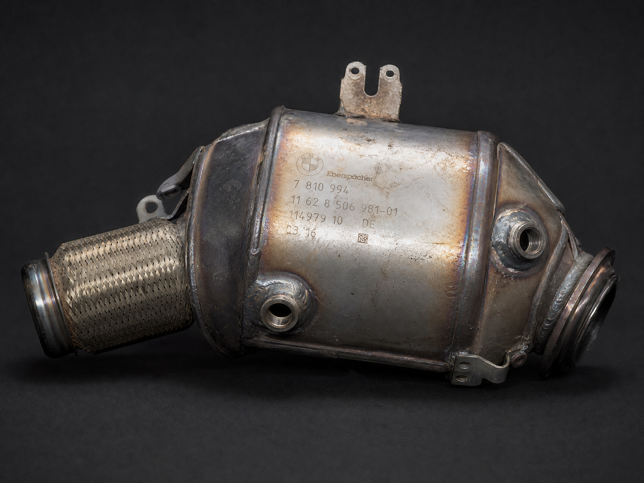 BMW catalytic converter part number 18410-D5706-21 scrap value